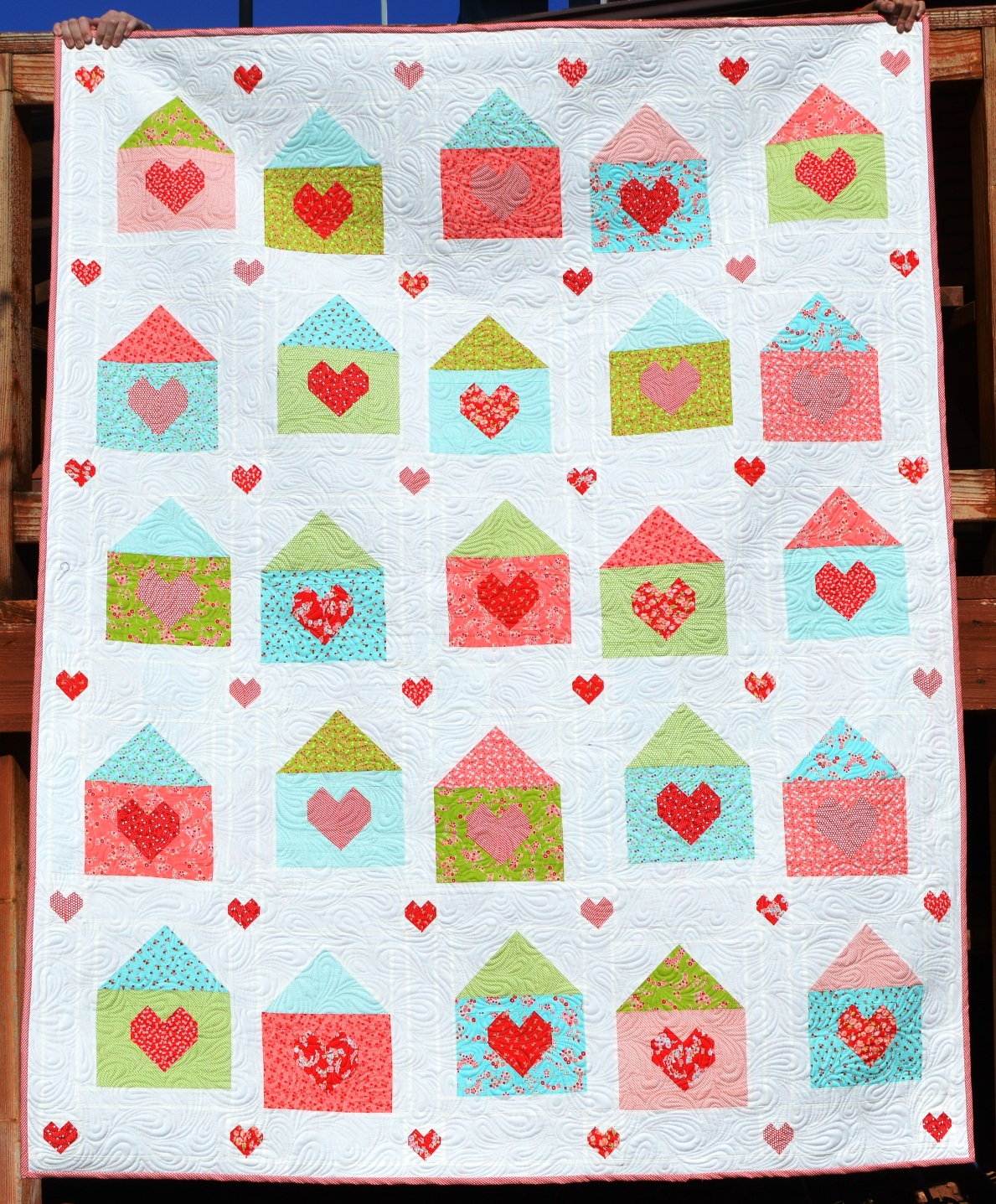 Happy Quilting I Love House Blocks Two New House Quilts!!!