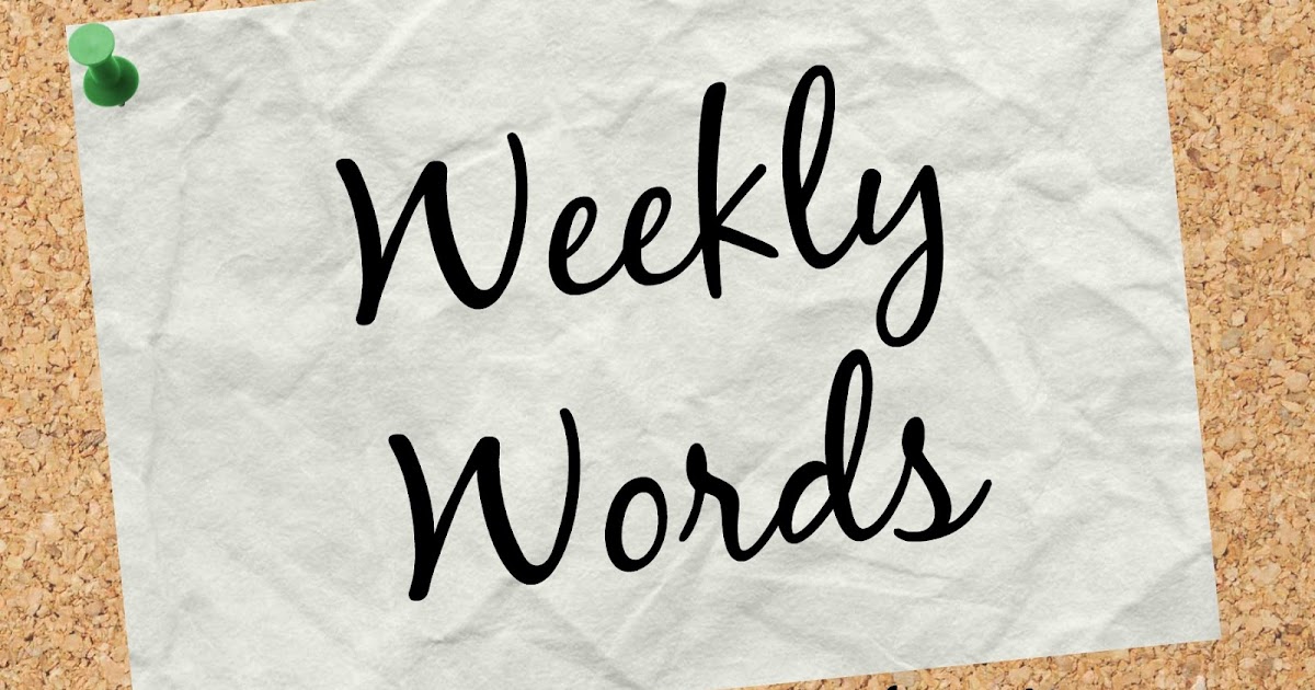 TIF TALKS BOOKS: WEEKLY WORDS: #SchoolsOutRAT Check-In