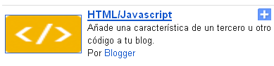 Widgets para Blogger