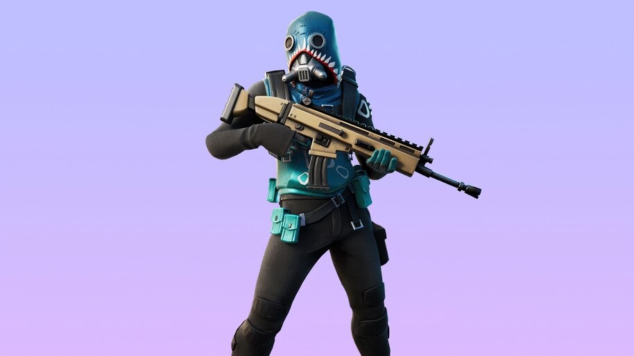 Bull Shark, Fortnite, Skin, Outfit, 4K, #7.878