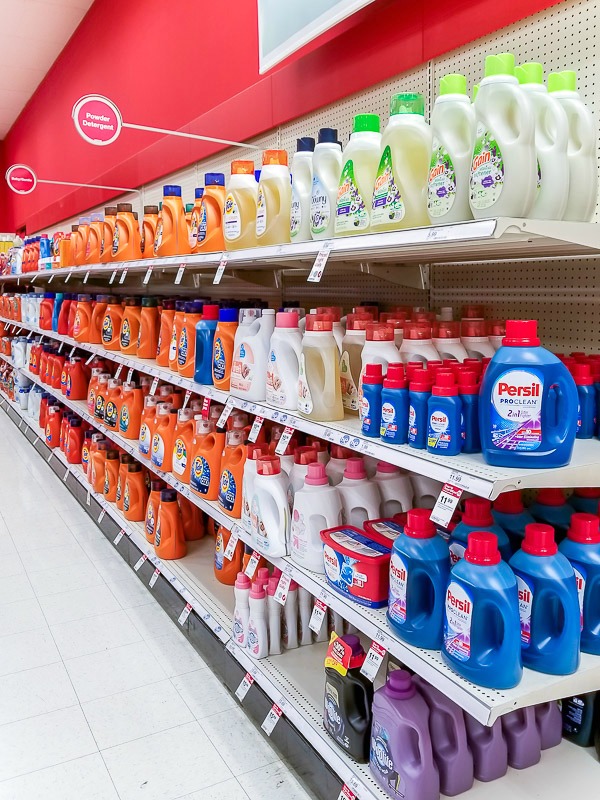 Target laundry detergent