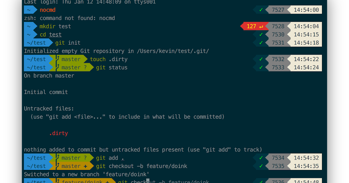 iTerm2 + Oh My Zsh + Solarized color scheme + Meslo powerline font