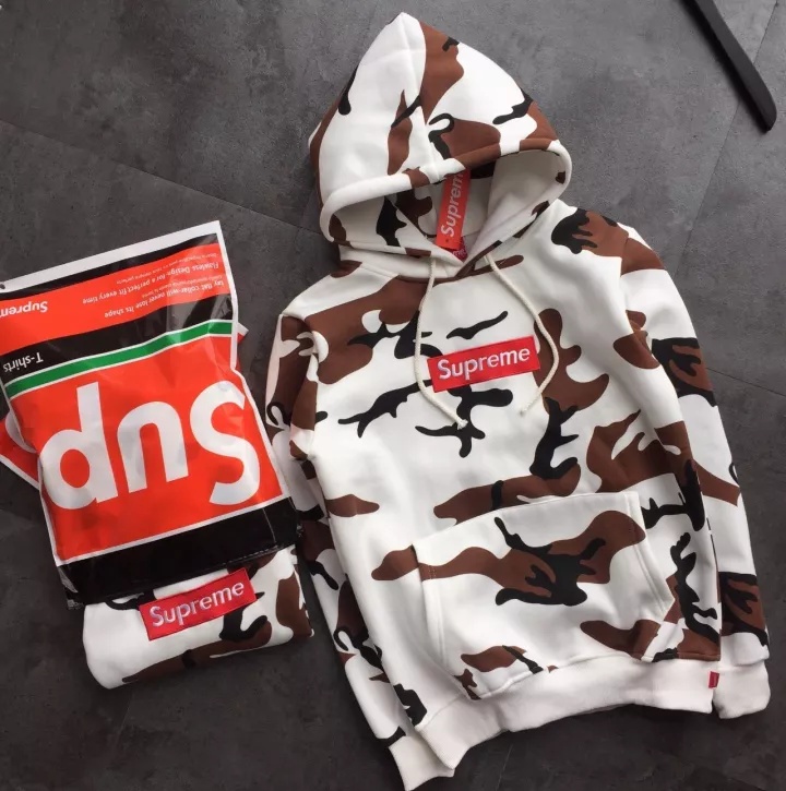Fkers999: Supreme Camo Cow Hoodie