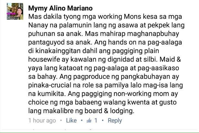 Working Mother Lambasted Stay-At-Home Moms On Social Media Saying That They Are Just Like Maids! Must Read! Working Mother Lambasted Stay-At-Home Moms On Social Media Saying That They Are Just Like Maids! Must Read!