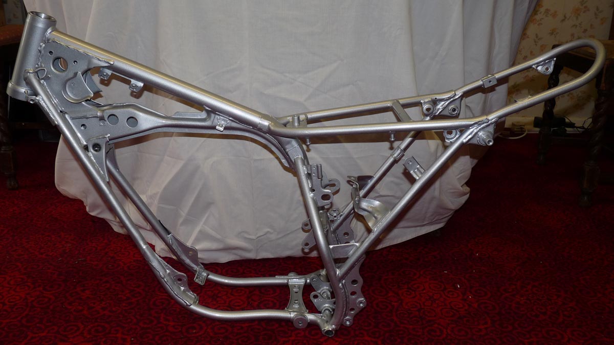 cycle frame restoration