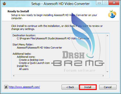 شرح بالصور برنامج Aiseesoft HD Video Converter 6.2.16 لتحويل جميع صيغ الفيديو
