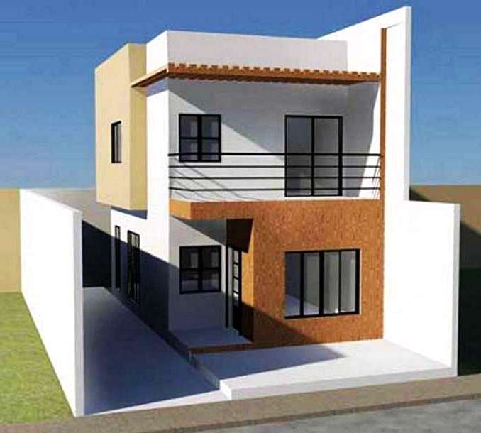 Contoh Gambar Rumah 2 Lantai Mungil Minimalis Contoh Gambar Rumah 2 Lantai Mungil Minimalis