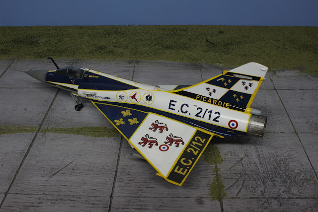 mirage 2000C Italeri maquette du mirage 2000C d'Italeri au 1/48.