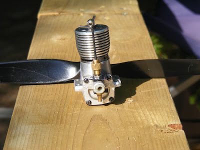 mk engines airplane running model vintage russian