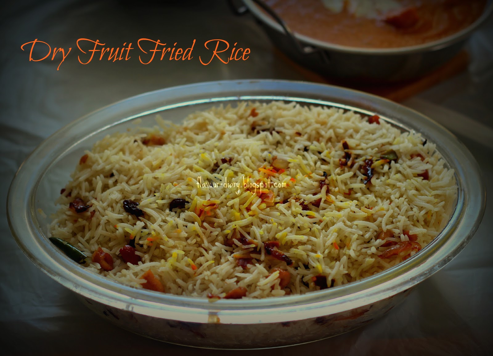 Flavour Diary Dry Fruit Fried Rice Recipe Flavour Diary