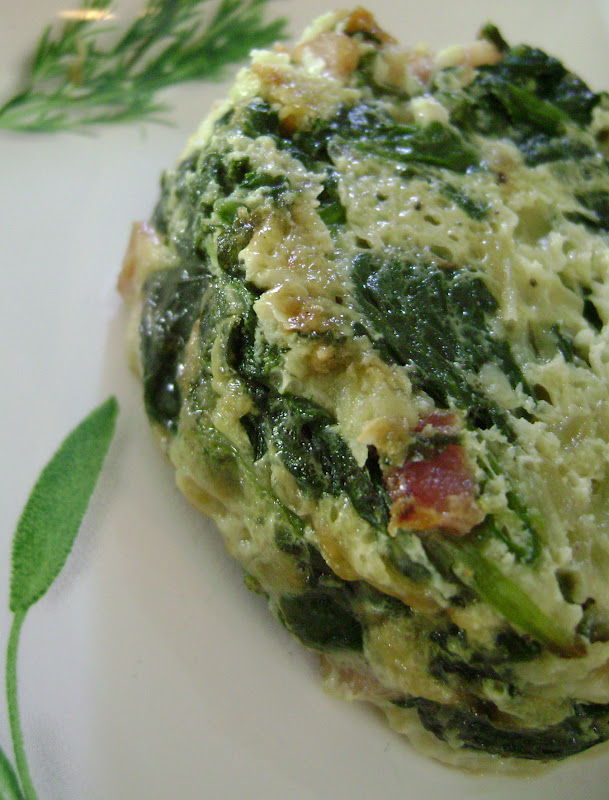 Jo and Sue Spinach Frittata For One
