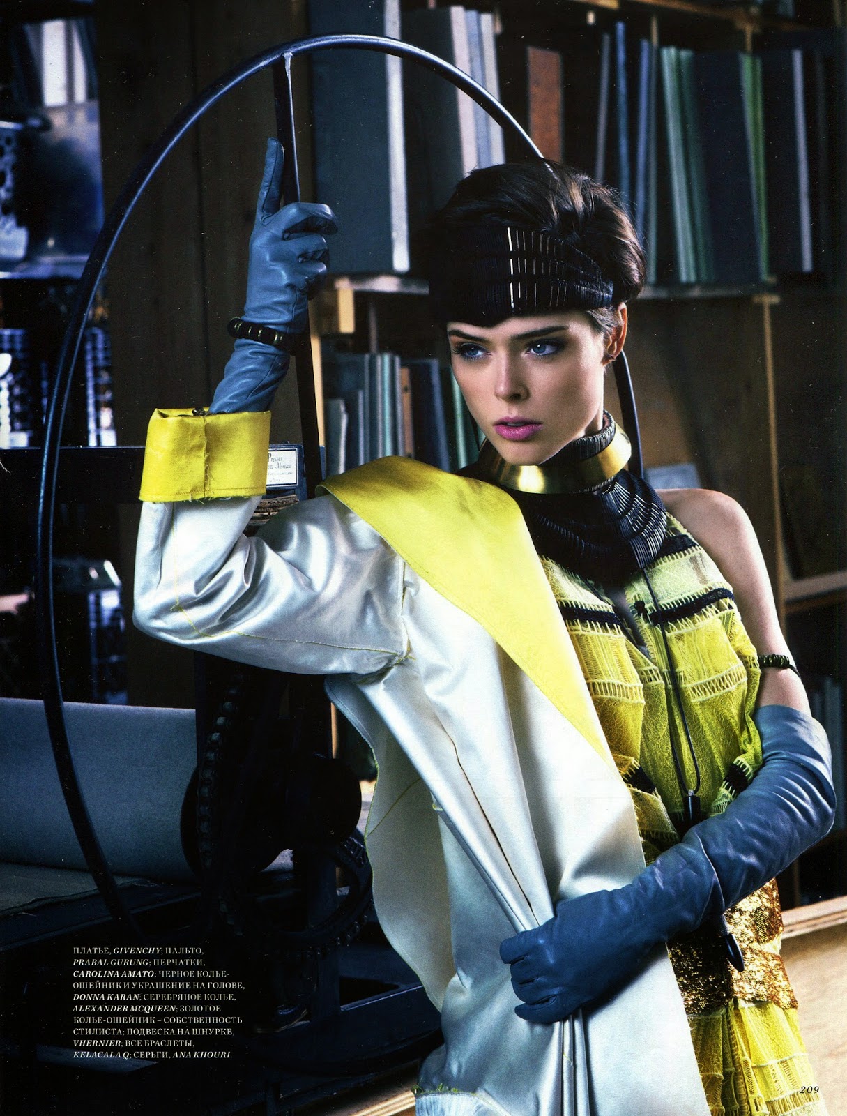 Magazines - The Charmer Pages : Coco Rocha by Ben Cope for Harper's ...