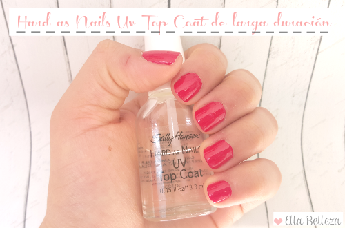 Esmalte de uñas transparente que dura