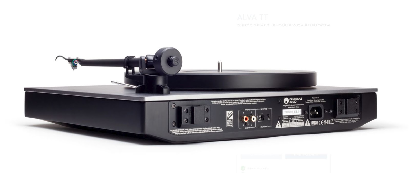 The Cambridge Audio Alva TT Turntable