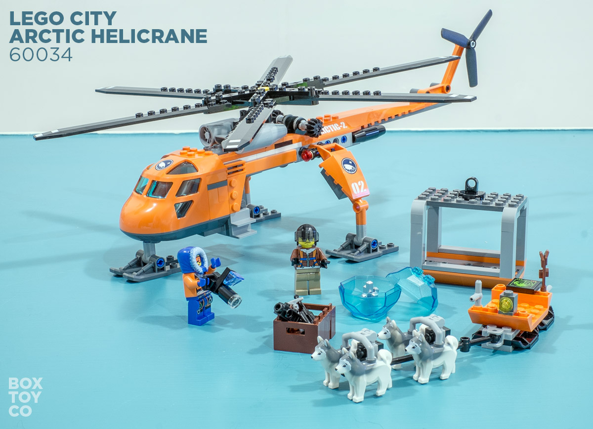 lego arctic helicrane