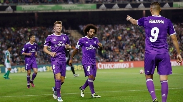 uniforme roxo real madrid