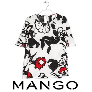 MANGO Floral Print Blouse  Mango dress