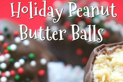 Holiday Peanut Butter Balls