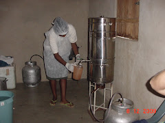 A produção de suco pasteurizado de imbu