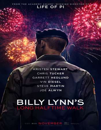 Poster Of Billy Lynn's Long Halftime Walk 2016 English 650MB HDTC x264 Free Download Watch Online downloadhub.in