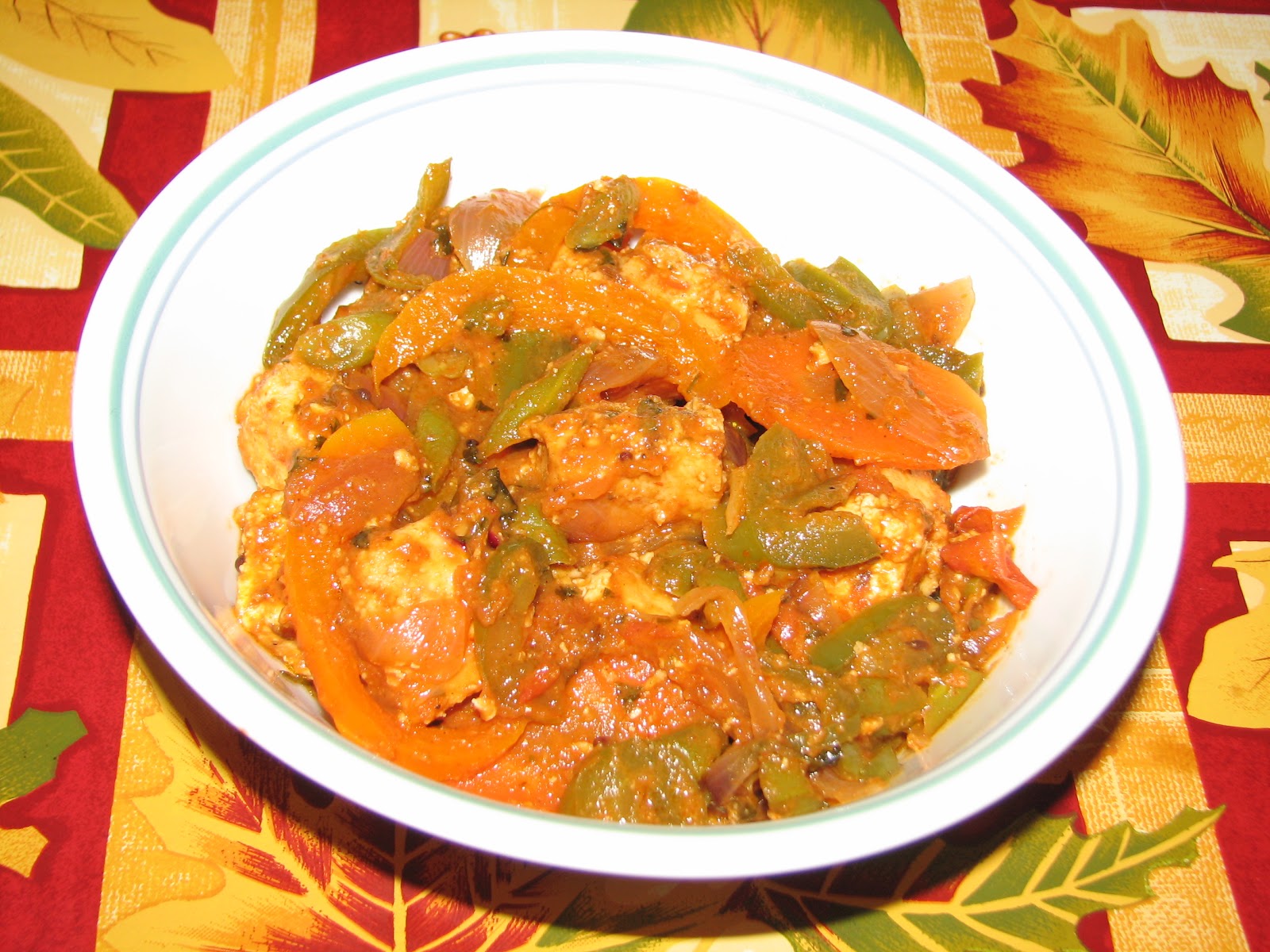 Seema's Veg Kitchen Paneer Jalfrezi