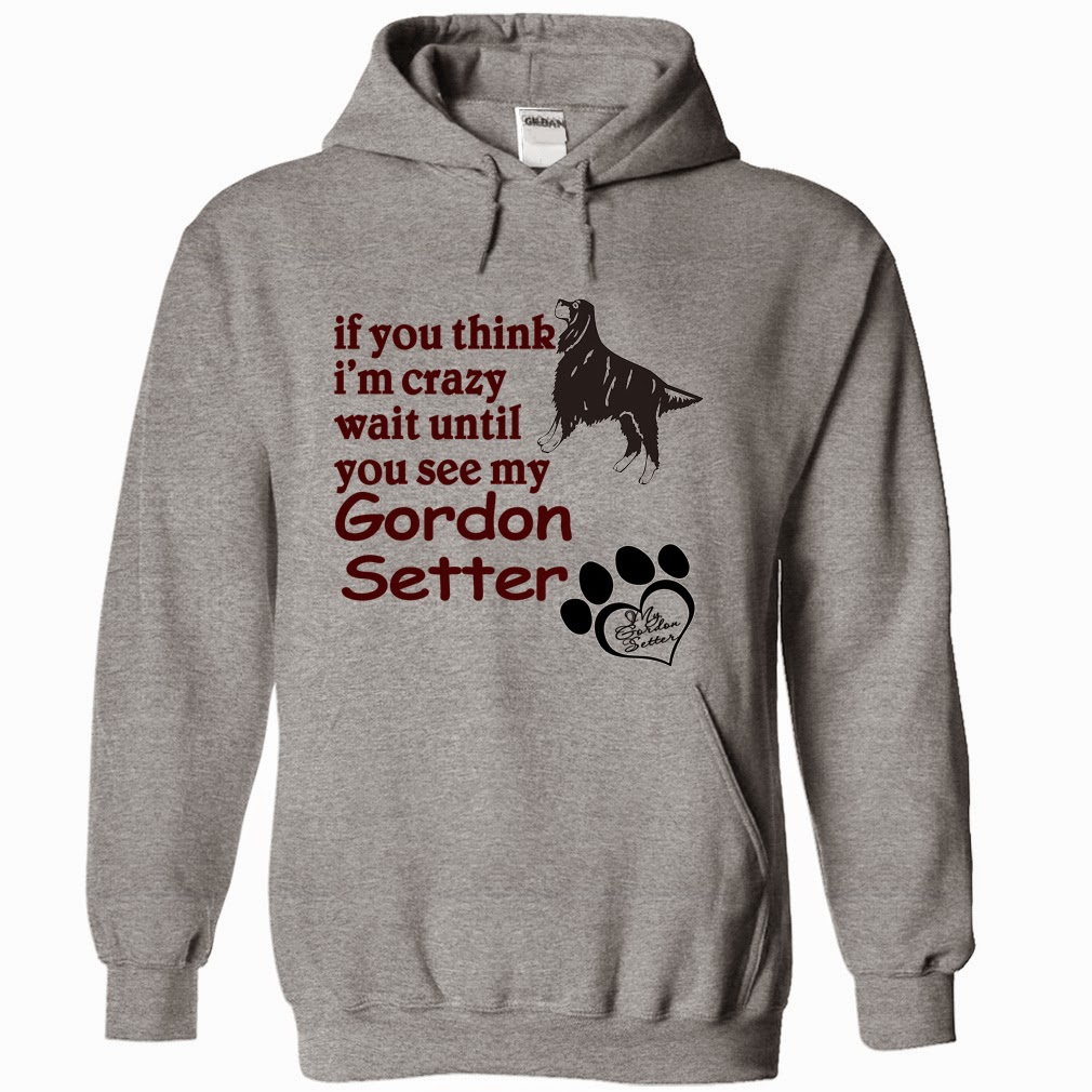 Funny Gordon Setter Hoodie ~ T-shirts 1986