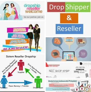 RESELLER ONLINE SHOP Cara menjadi reseller online shop, daftar jadi reseller online shop