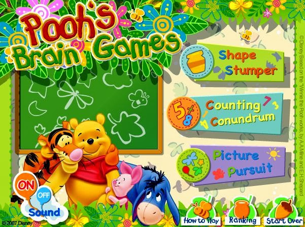 Play Pooh's Brain game