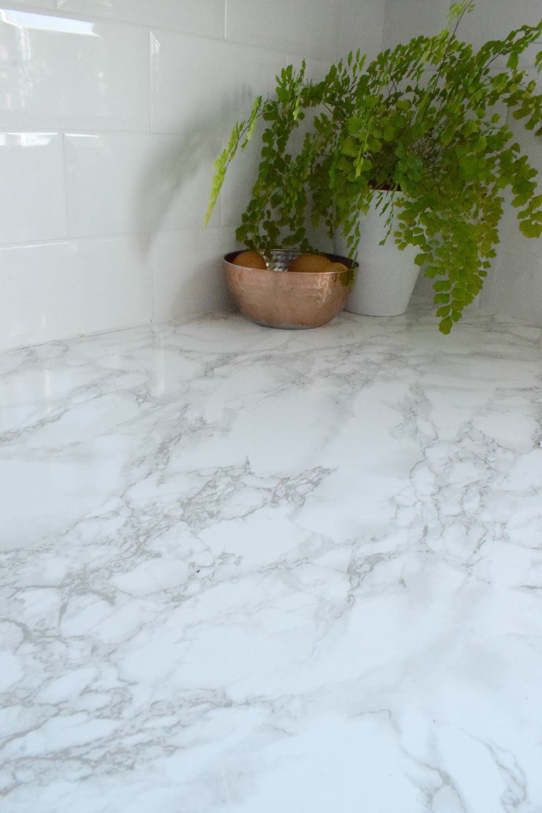 removing and replacing a contact paper countertop Make Do and DIY