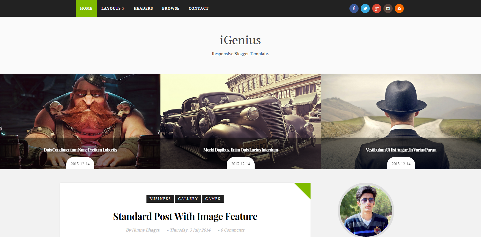 44 Best Free Responsive Blogger Templates