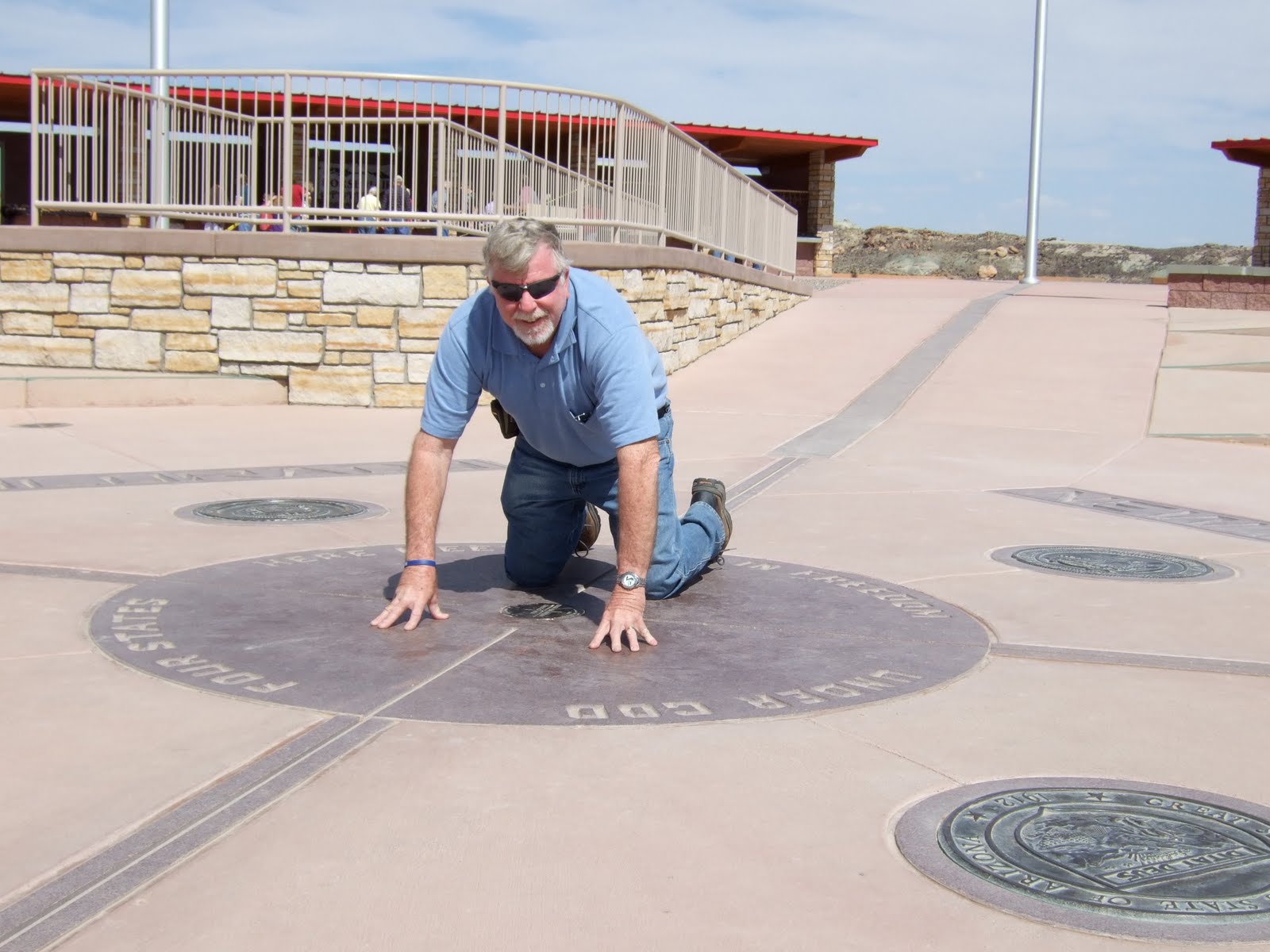 Tom and Suzanne's Travels 4/20 also visited 4 Corners USA