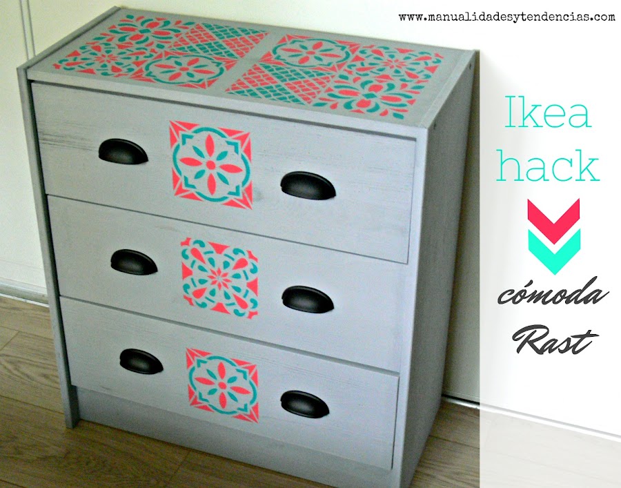 Ideas para decorar cómoda Rast de Ikea