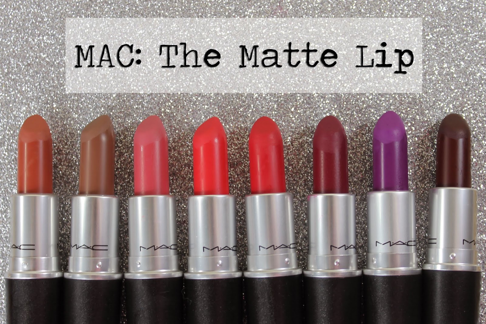 MAC Monday: The Matte Lip Lipsticks Swatches & Review