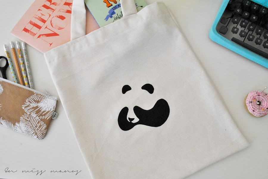 Tote bag estampada sale