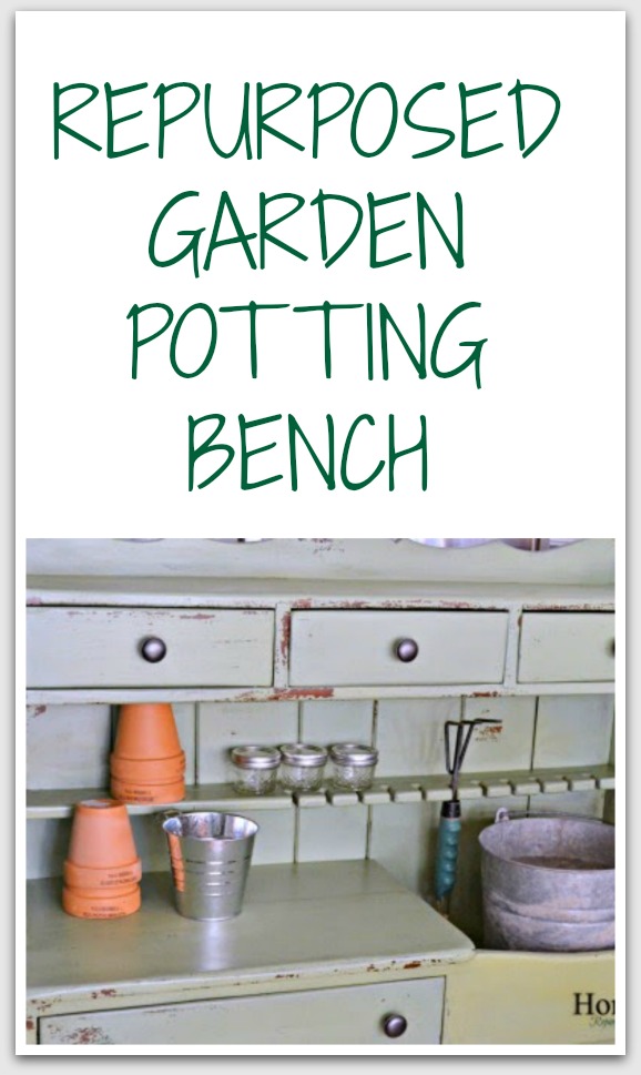 How to Turn a Dry Sink into a Potting Bench