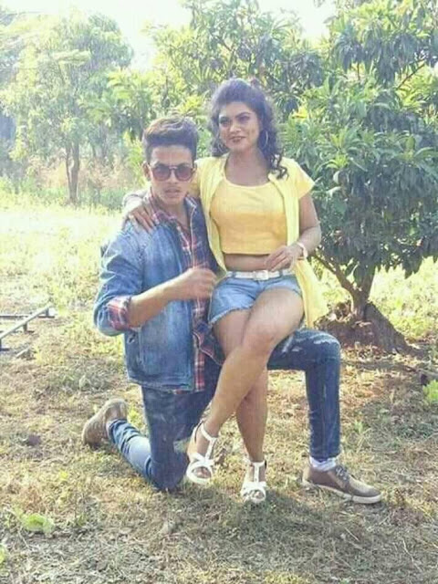 Rishabh Kashyap Golu With #Nisha_Dubey
