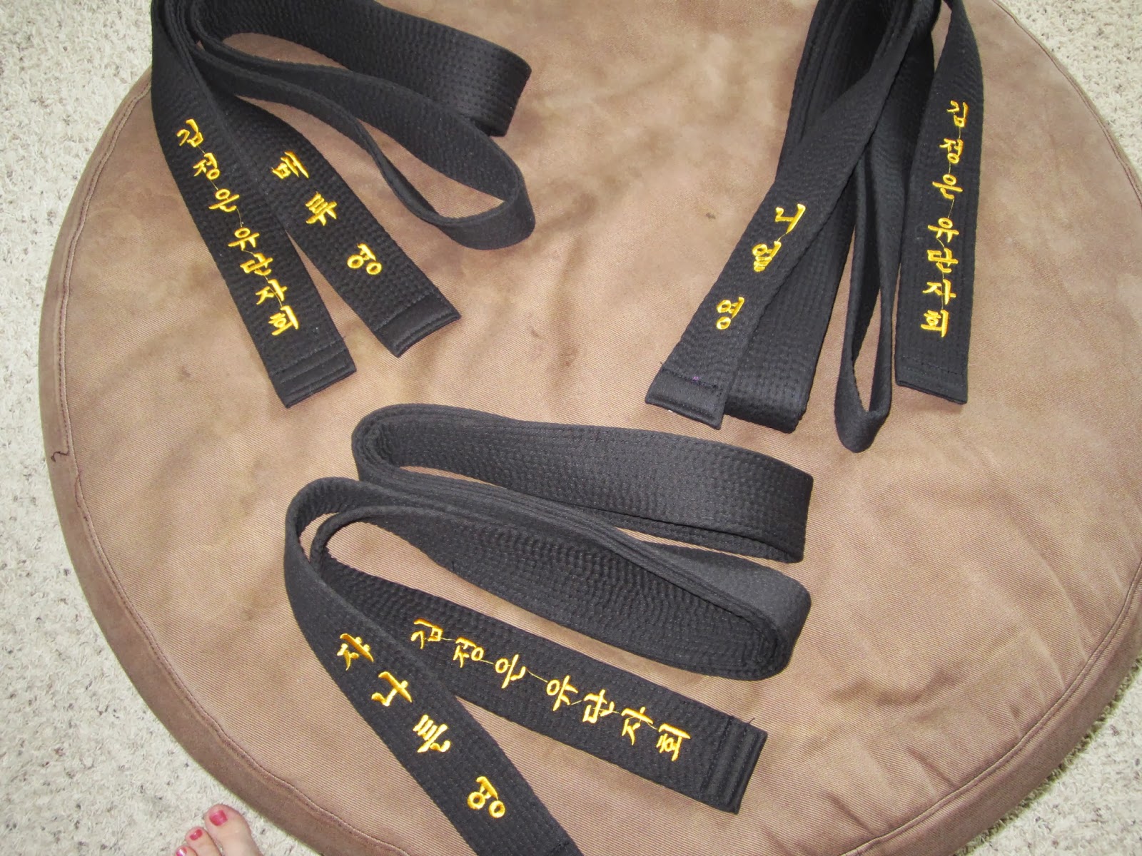 Raising Young Ones A big congrats to our 1st Degree Black Belts!!!