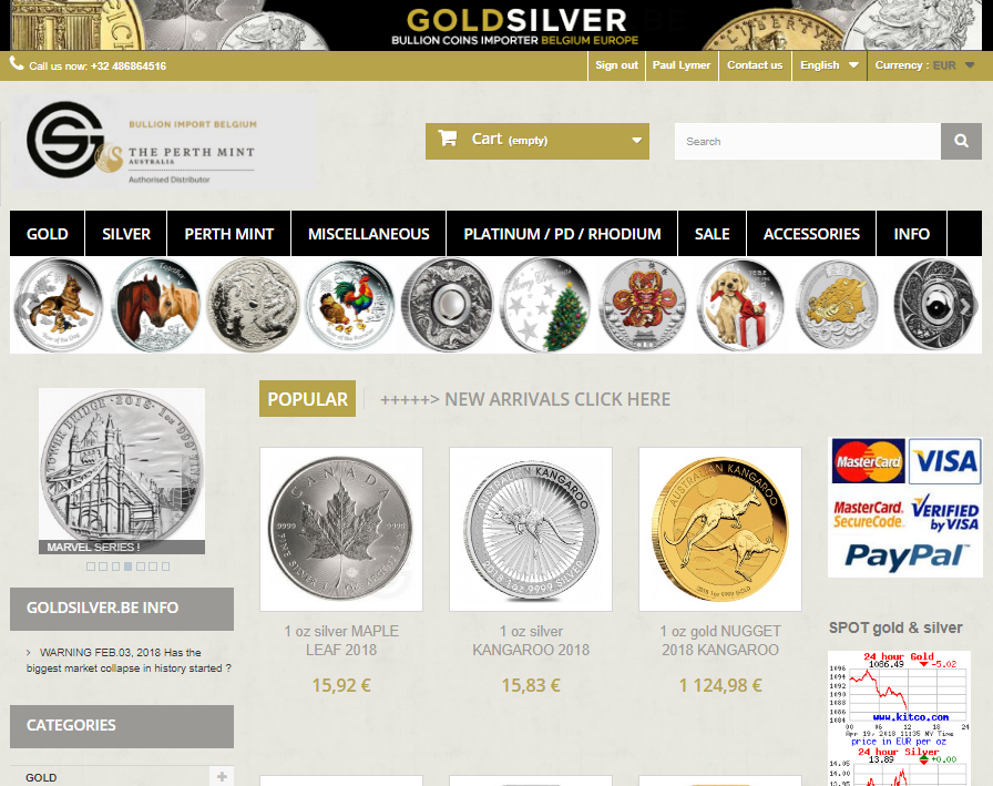 Silver Investor, stacking and investing in Silver from the UK Buying Silver coins overseas to