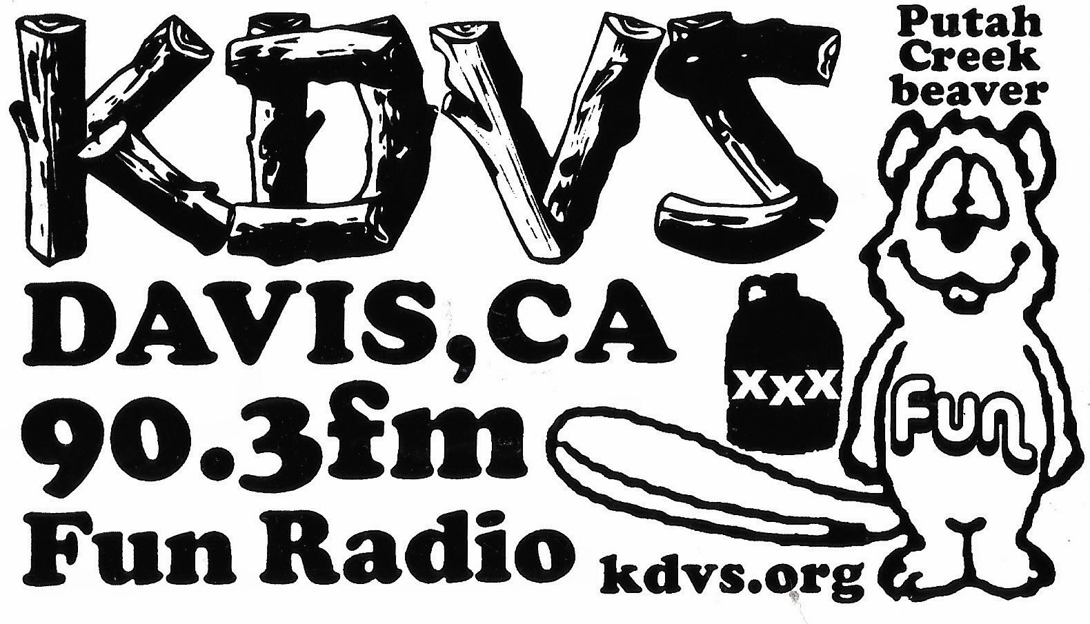 Radio Sticker of the Day KDVS