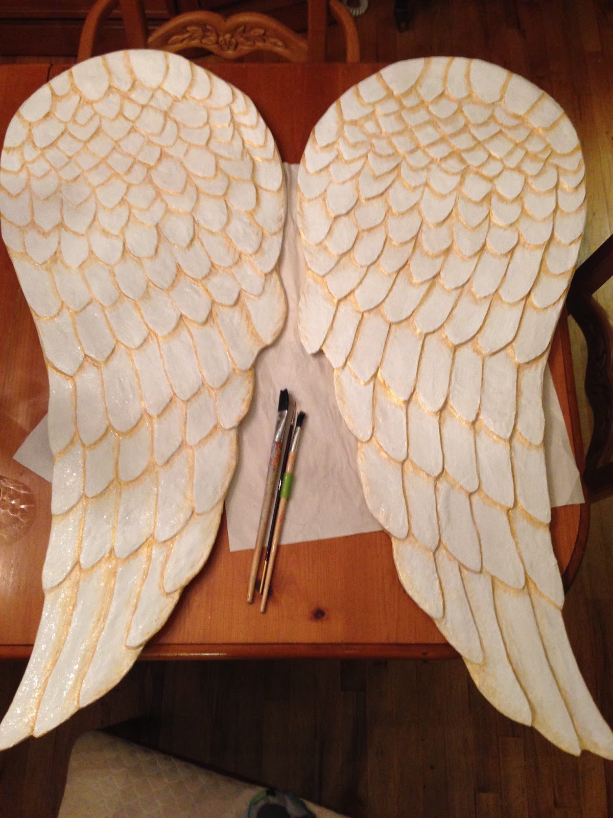 How To Make Paper Wings