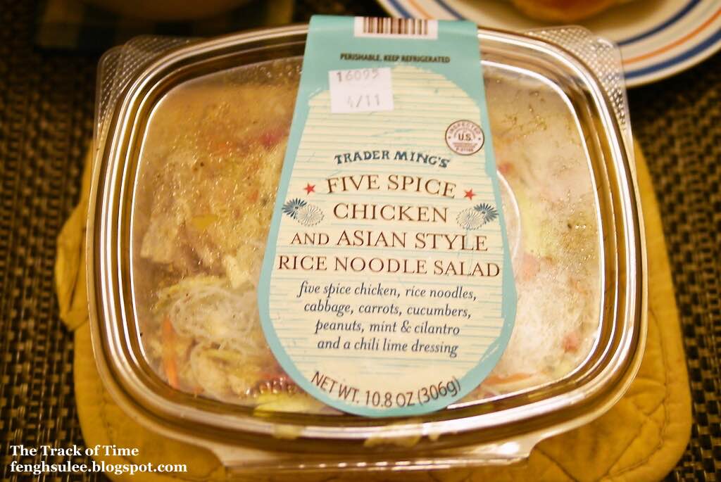 Trader Ming's Five Spice Chicken and Asian Style Rice Noodles Salad