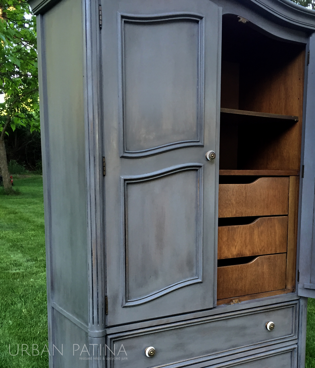 Urban Patina Authentically Crafted Home + Gift Painted Armoire