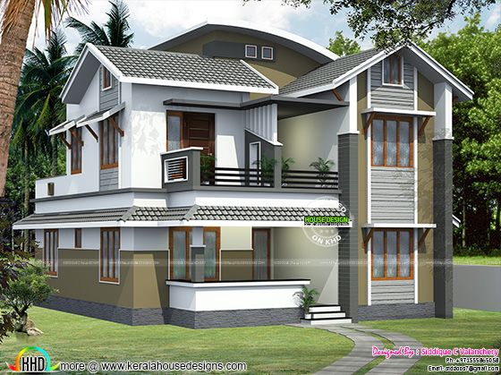 Modern house 1590 square feet Modern house 1590 square feet