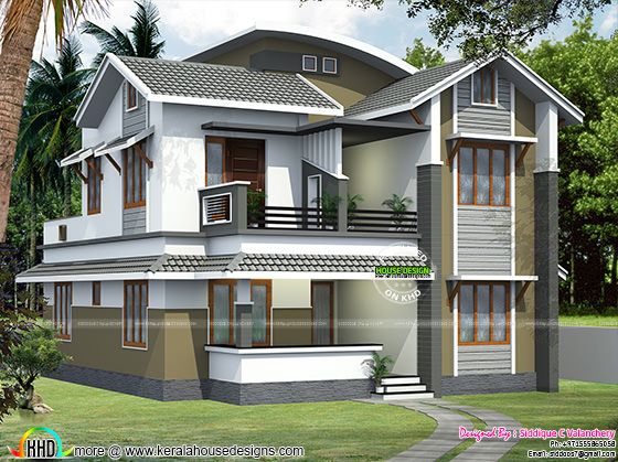 Modern house 1590 square feet