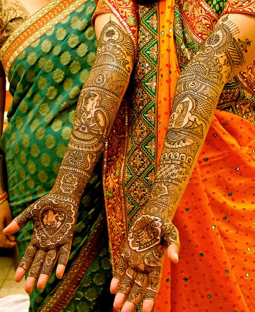 Bridal mehndi designs for hands