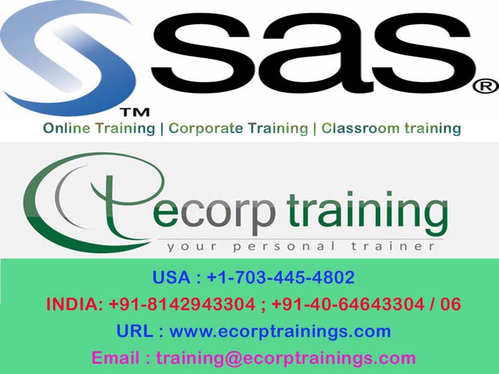 cdm sas online training from hyderabad india uk Ecorp Trainings cdm sas online training from hyderabad india uk Ecorp Trainings