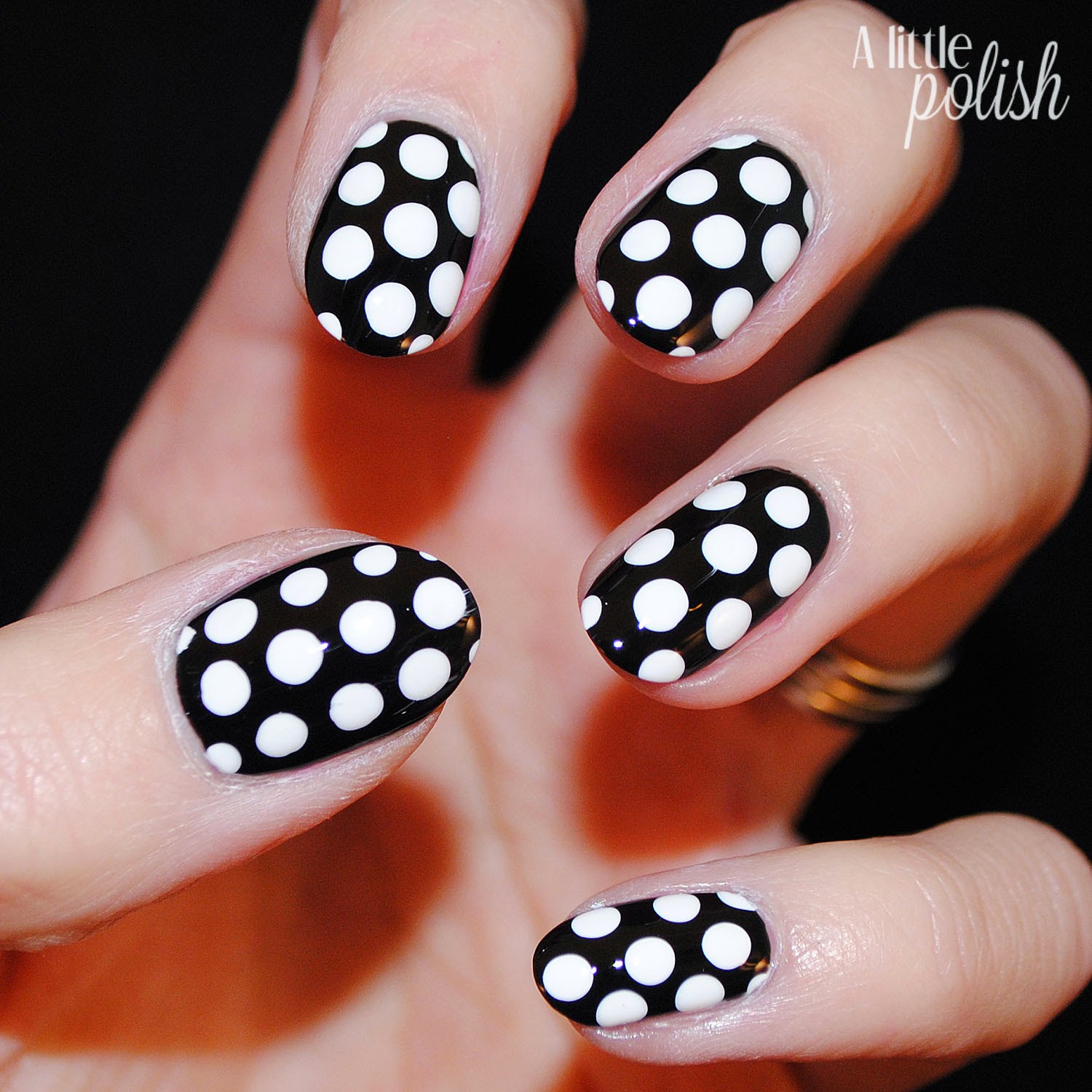 A Little Polish: The Nail Challenge Collaborative Presents - Dots - Look 1