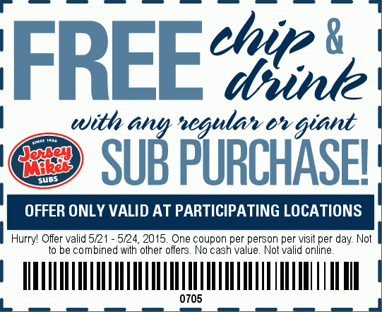 free sub jersey mike's