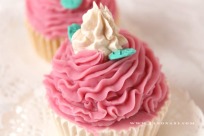 Jabon Cupcake Remolino Copete Flor Rosa (modelo especial) Jabon Cupcake Remolino Copete Flor Rosa (modelo especial)