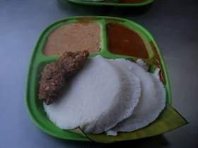 Close up of a simple, tasty breakfast meal